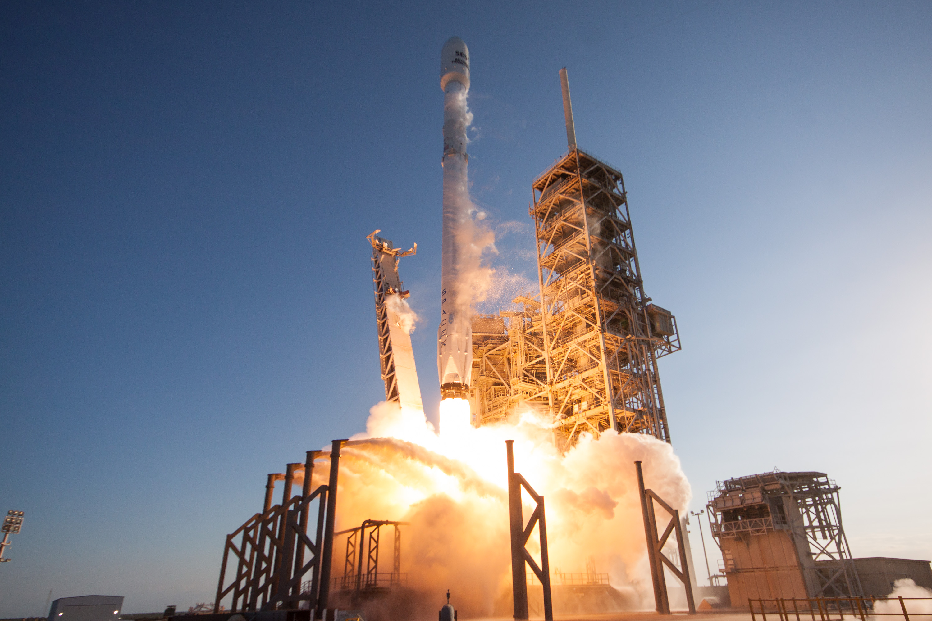 Pierwszy ponowny lot pierwszego stopnia Falcona 9 (Źródło: SpaceX)