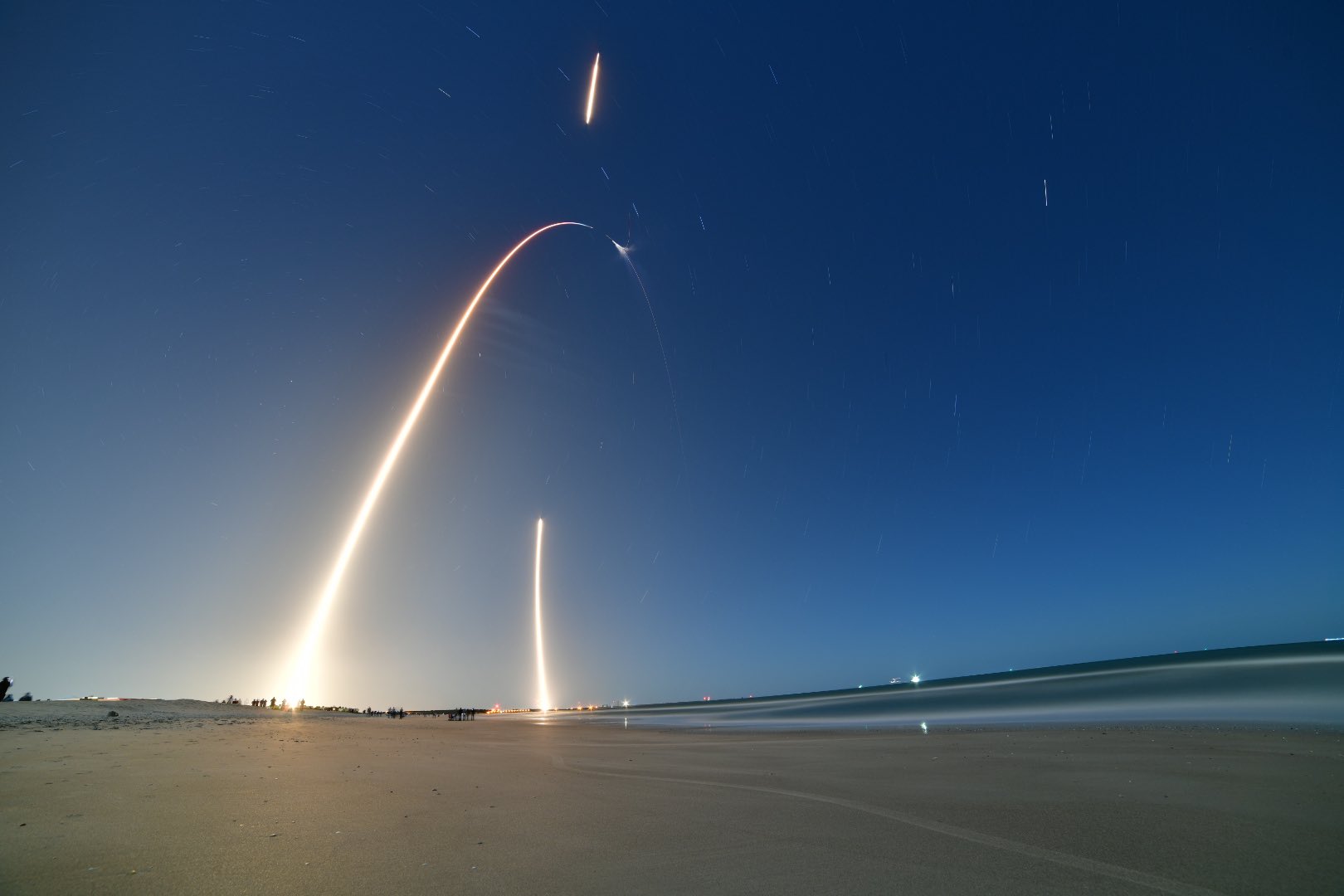 Start rakiety Falcon 9 z misją CRS-20 (Źródło: Marek Cyzio, florydziak.com)