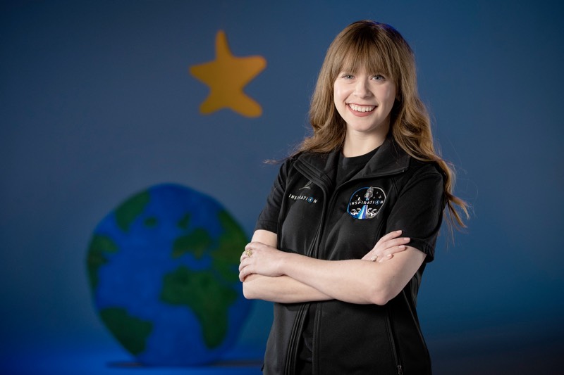 Hayley Arceneaux, przyszła astronautka (Źródło: St. Jude Children’s Research Hospital)