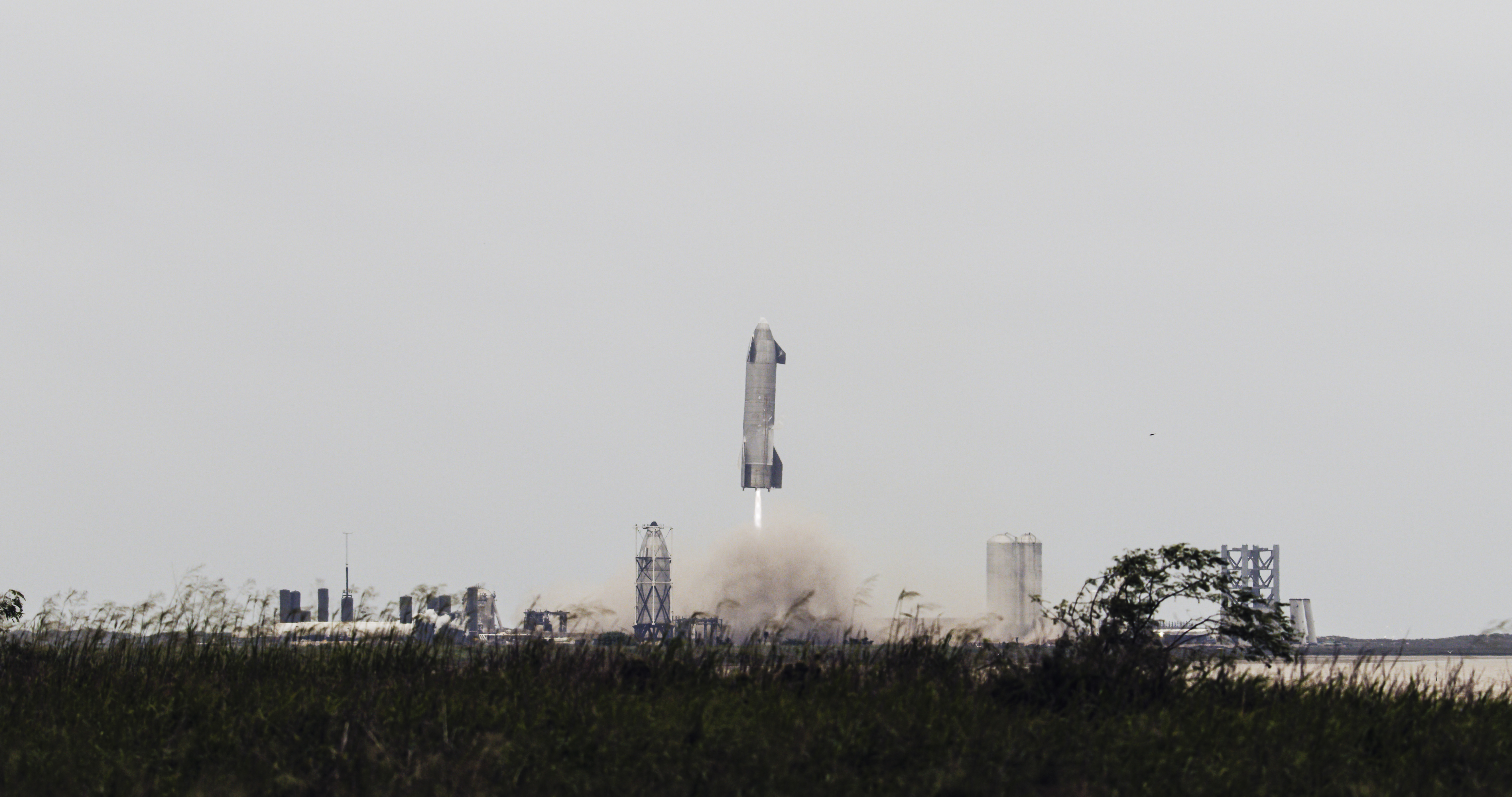 Testowy lot prototypu Starship SN15 (Źródło: SpaceX)