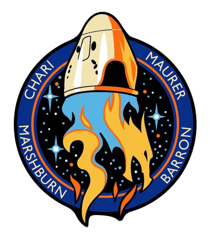Logo misji Crew-3 (Źródło: NASA)