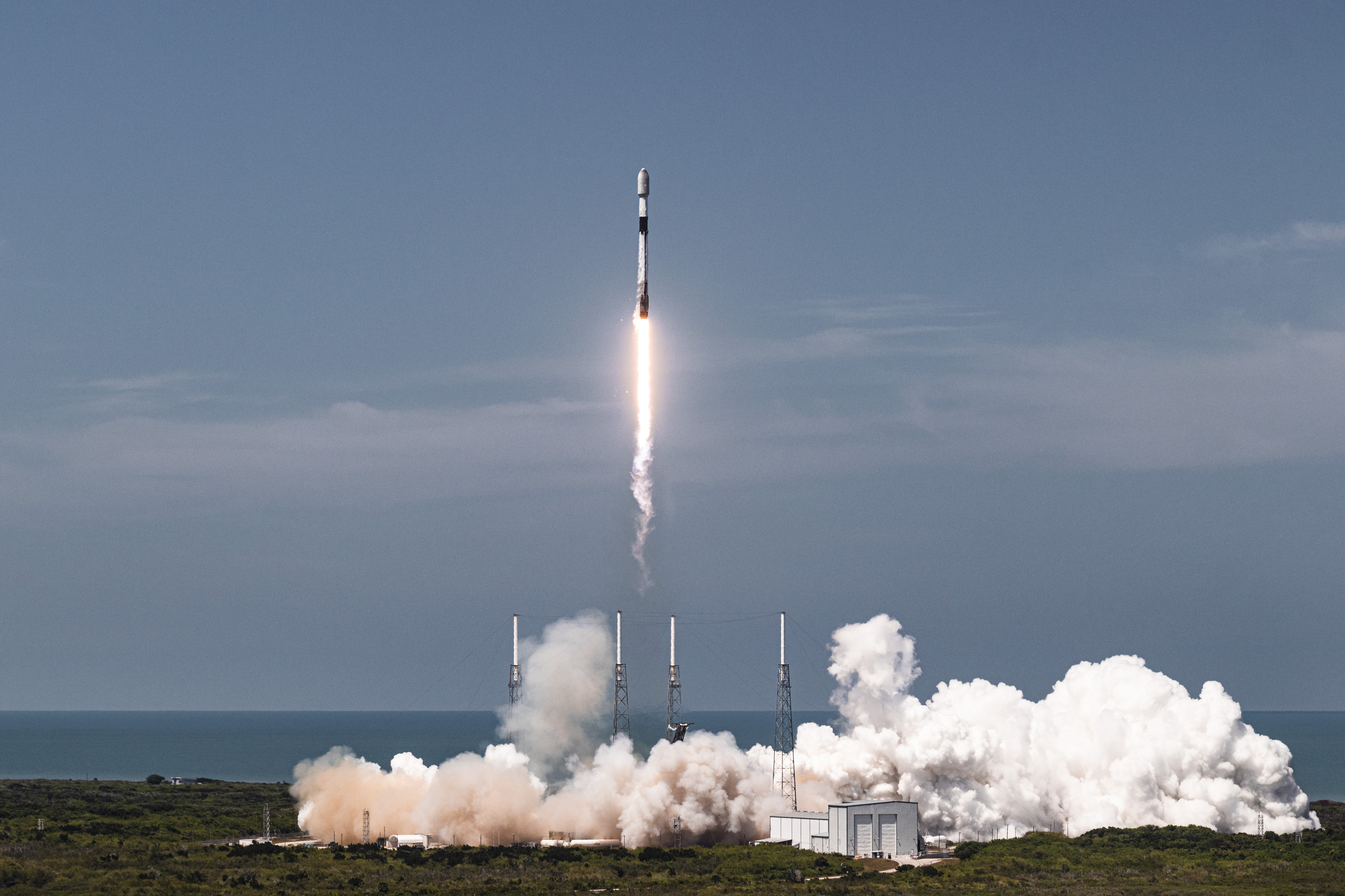 Start rakiety Falcon 9 z misją Starlink-29 (Źródło: SpaceX)