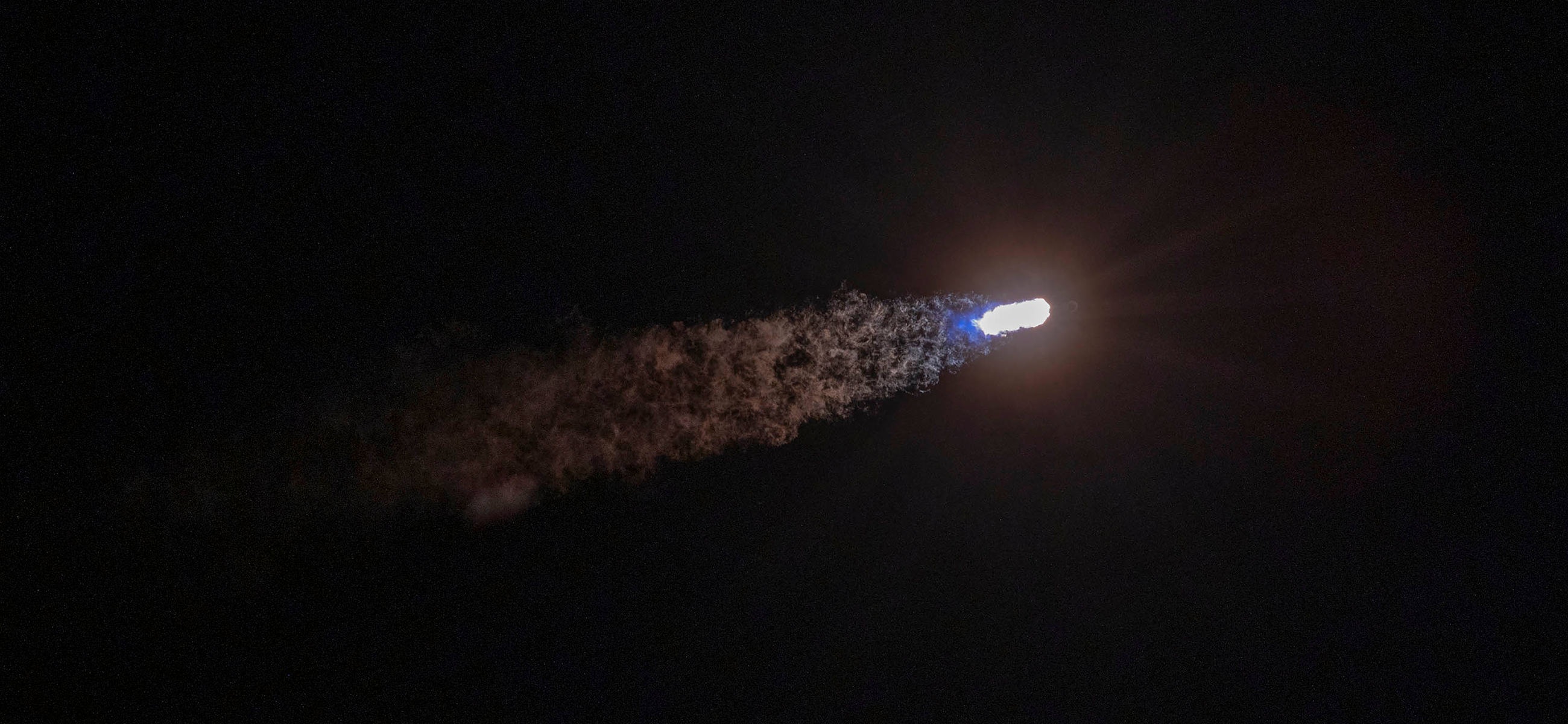 The launch of the Falcon 9 rocket with the Turksat 5B mission (Source: SpaceX)