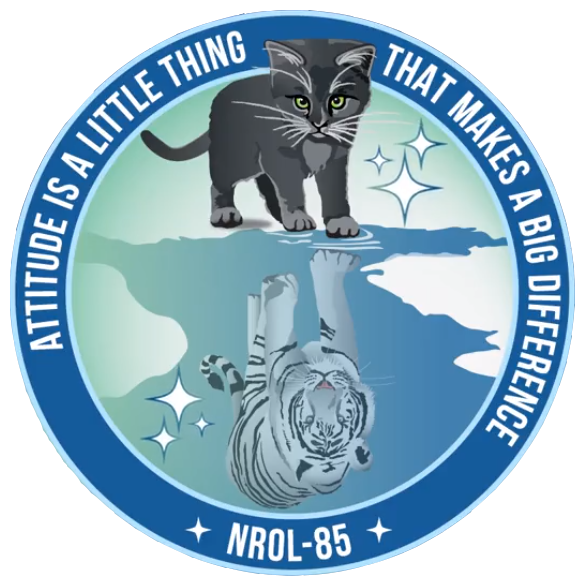 Logo misji NROL-85 przygotowane przez NRO (Źródło: NRO)