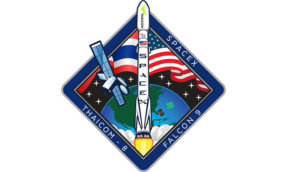Start rakiety Falcon 9 z satelitą Thaicom-8 – 26 maja 2016